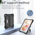 iPad Air 13 2025 / 2024 RedPepper Tri-Defense TPU Hybrid PC Tablet Case - Black