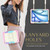 iPad Air 13 2025 / 2024 Silicone Hydric PC Tablet Case with Shoulder Strap & Holder - Camouflage Pink