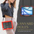 iPad Air 13 2025 / 2024 Silicone Hydric PC Tablet Case with Shoulder Strap & Holder - Red