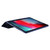 iPad Air 13 2025 / 2024 Skin Feel Tri-fold Leather Tablet Case with Pen Slot - Dark Blue