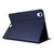 iPad Air 13 2025 / 2024 Stretch Voltage Plain Leather Smart Tablet Case - Dark Blue