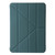 iPad Air 13 2025 / 2024 TPU Deformation Flip Leather Tablet Case with Holder - Dark Green