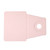 2 in 1 Acrylic Split Rotating Leather Tablet Case iPad Air 13 2025 / 2024 / iPad Pro 12.9 2022 / 2020 / 2021 / 2018 - Pink