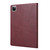 iPad Air 13 2024 / iPad Pro 12.9 2022 / 2021 / 2010 Knead Skin Texture Horizontal Flip Leather Tablet Case with Photo Frame & Holder & Card Slots & Wallet - Wine Red