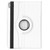 iPad Air 13 2024 / iPad Pro 12.9 2022 / 2021 / 2020 Litchi Texture Horizontal Flip 360 Degrees Rotation Leather Tablet Case with Holder - White
