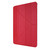 iPad Air 13 2025 / 2024 / iPad Pro 12.9 2022 / 2021 Silk Texture Horizontal Deformation Flip Leather Tablet Case with Holder - Rose Red