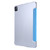 iPad Air 13 2025 / 2024 / iPad Pro 12.9 2022 / 2021 Silk Texture Three-fold Horizontal Flip Leather Tablet Case with Holder & Pen Slot - Sky Blue