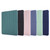 iPad Air 13 2025 / 2024 / Pro 12.9 2022 / 2021 Multi-folding TPU Leather Tablet Case with Holder & Pen Slot - Dark Blue