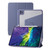 iPad Air 13 2025 / 2024 / Pro 12.9 2022 3-Fold 360 Rotation Acrylic Leather Smart Tablet Case - Lavender Purple Gray iPad Air 13 2025 / 2024 / Pro 12.9 2022 3-Fold 360 Rotation Acrylic Leather Smart Tablet Case - Lavender Purple Gray