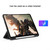 Horizontal Flip Leather Case with Pen Slot Three-folding Holder & Wake-up / Sleep Function iPad Air 13 2024 / 2025 / Pro 12.9 - 2018 - Blue