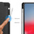 Horizontal Flip Leather Case with Pen Slot Three-folding Holder & Wake-up / Sleep Function iPad Air 13 2024 / 2025 / Pro 12.9 - 2018 - Red