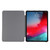 iPad Air 13 2024 / 2025 / Pro 12.9 2020 Silk Texture Horizontal Deformation Flip Leather Tablet Case with Three-folding Holder - Pink
