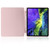 iPad Air 13 2025 / 2024 / iPad Pro 12.9 - 2020 / iPad Pro 12.9 - 2018 3-folding Horizontal Flip PU Leather + Shockproof TPU Tablet Case with Holder & Pen Slot - Pink