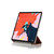 Silk Texture Horizontal Flip Magnetic PU Leather Case iPad Air 13 2024 / iPad Pro 12.9 inch - 2018, with Three-folding Holder & Sleep / Wake-up Function - Black