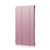 Silk Texture Horizontal Flip Magnetic PU Leather Case iPad Air 13 2024 / iPad Pro 12.9 inch - 2018, with Three-folding Holder & Sleep / Wake-up Function - Pink