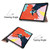 iPad Air 11 2024 / 2022 / 2020 10.9 Custer Texture Horizontal Flip Leather Case with Three-folding Holder & Sleep / Wake-up Function - Rose Gold