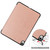 iPad Air 11 2024 / 2022 / 2020 10.9 Custer Texture Horizontal Flip Leather Case with Three-folding Holder & Sleep / Wake-up Function - Rose Gold