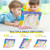 iPad Air 11 2024 / 2025 Armor Portable Rotating Ring Holder Silicone Tablet Case with Pen Slot - Colorful Pink