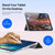 iPad Air 11 2024 / 2025 DUX DUCIS Unid Series PU+TPU Smart Tablet Case - Black
