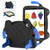 iPad Air 11 2024 / 2025 Ice Baby EVA Shockproof Hard PC Tablet Case - Black+Blue
