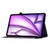 iPad Air 11 2024 / Air 11 2025 Butterfly Cat Embossing Leather Tablet Case - Purple