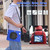 iPad Air 11 2024 / Air 11 2025 Silicone Hybrid PC Tablet Case with Holder & Shoulder Strap - Blue