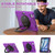 iPad Air 11 2024 / Air 11 2025 Silicone Hybrid PC Tablet Case with Holder & Shoulder Strap - Purple iPad Air 11 2024 / Air 11 2025 Silicone Hybrid PC Tablet Case with Holder & Shoulder Strap - Purple