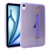 iPad Air 11 2024 / Air 11 2025 Wristband Holder PC Hybrid TPU Soft Tablet Case - Purple
