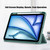 iPad Air 11 2024 / Pro 11 2022 Acrylic 3-Fold Smart Leather Tablet Case - Deep Green