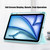 iPad Air 11 2024 / Pro 11 2022 Acrylic 3-Fold Smart Leather Tablet Case - Sky Blue