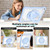 iPad Air 11 2025 / 2024 / 10.9 2022 Crystal Armor PC Hybrid TPU Tablet Case - Blue
