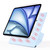 iPad Air 11 2025 / 2024 / 10.9 2022 Fixed Buckle Magnetic Deformation Leather Tablet Case - Ice Blue