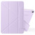 iPad Air 11 2025 / 2024 / 10.9 2022 Fixed Buckle Magnetic Deformation Leather Tablet Case - Purple