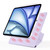 iPad Air 11 2025 / 2024 / 10.9 2022 Fixed Buckle Magnetic Deformation Leather Tablet Case - Purple