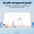 iPad Air 11 2025 / 2024 / 2022 10.9 Acrylic Hybrid TPU Tablet Case with Pen Slot - Pink