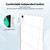 iPad Air 11 2025 / 2024 / 2022 10.9 Acrylic Hybrid TPU Tablet Case with Pen Slot - Transparent