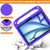 iPad Air 11 2025 / 2024 / Pro 11 2024 Handle EVA Shockproof Tablet Case with Holder - Purple
