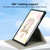 iPad Air 11 2025 / 2024 3-Fold 360 Rotation Painted Leather Smart Tablet Case - Bear Bunny