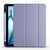 iPad Air 11 2025 / 2024 3-fold TPU Leather Smart Tablet Case with Pen Slot - Lavender Purple