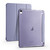 iPad Air 11 2025 / 2024 3-fold TPU Leather Smart Tablet Case with Pen Slot - Lavender Purple