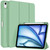 iPad Air 11 2025 / 2024 3-fold TPU Smart Leather Tablet Case with Pen Slot - Green