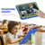 iPad Air 11 2025 / 2024 3-Layer Silicone Hybrid PC Tablet Case - Blue Lime