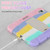 iPad Air 11 2025 / 2024 3-Layer Silicone Hybrid PC Tablet Case - Colorful Pink