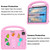 iPad Air 11 2025 / 2024 Cartoon Sparrow EVA Shockproof Tablet Case - Pink