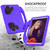 iPad Air 11 2025 / 2024 Children EVA Shockproof Tablet Case with Thumb Bracket - Purple