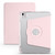 iPad Air 11 2025 / 2024 Clear Acrylic 360 Rotation Detachable Leather Tablet Case - Pink