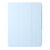 iPad Air 11 2025 / 2024 Clear Acrylic 3-Fold Leather Tablet Case - Ice Blue