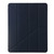 iPad Air 11 2025 / 2024 Clear Acrylic Deformation Leather Tablet Case - Dark Blue
