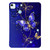 iPad Air 11 2025 / 2024 Color Painting Pattern Smart Tablet TPU Case - Blue Butterfly