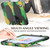 iPad Air 11 2025 / 2024 Colorful Silicone Heavy Duty Hybrid PC Tablet Case - Camouflage